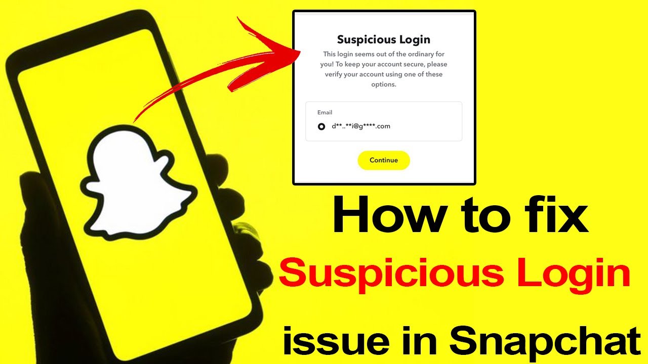 How to fix Suspicious Login in Snapchat?