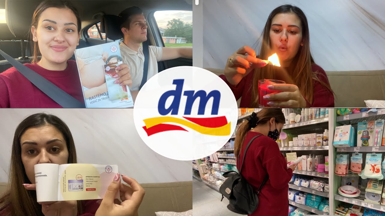 DM HAUL - Budžet 50KM | dobila sam poklon od DM-a | za trudnice i mame 🤰🏻