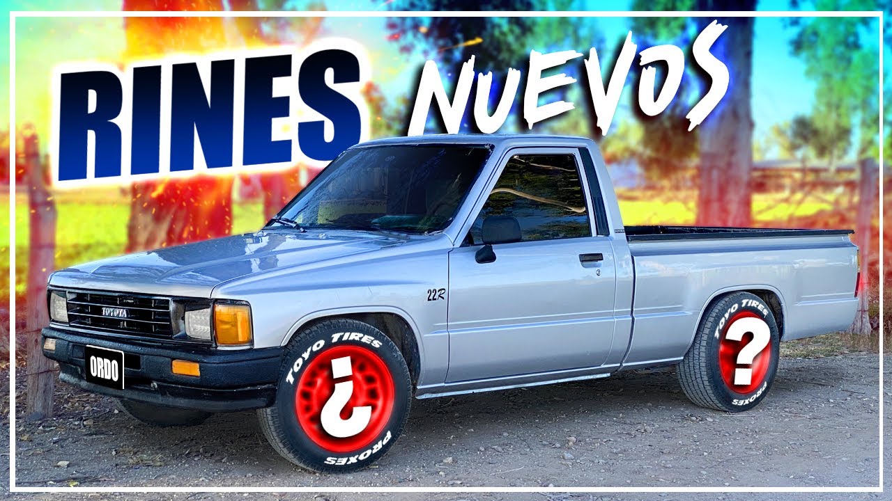 NUEVOS RINES en TOYOTA PICKUP 88´ Mini Truck GRAN CAMBIO | OrdoTunes