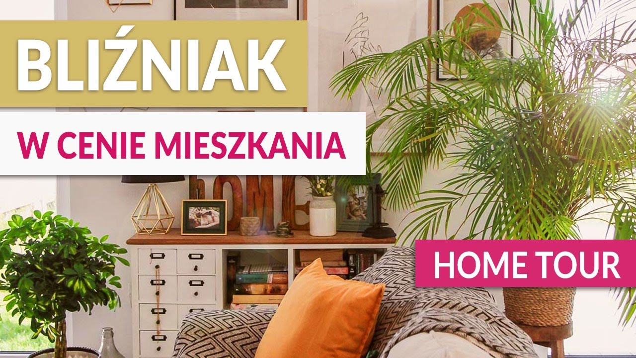DOM BLIŹNIAK w cenie mieszkania. HOME TOUR. Green Canoe na kawie u...