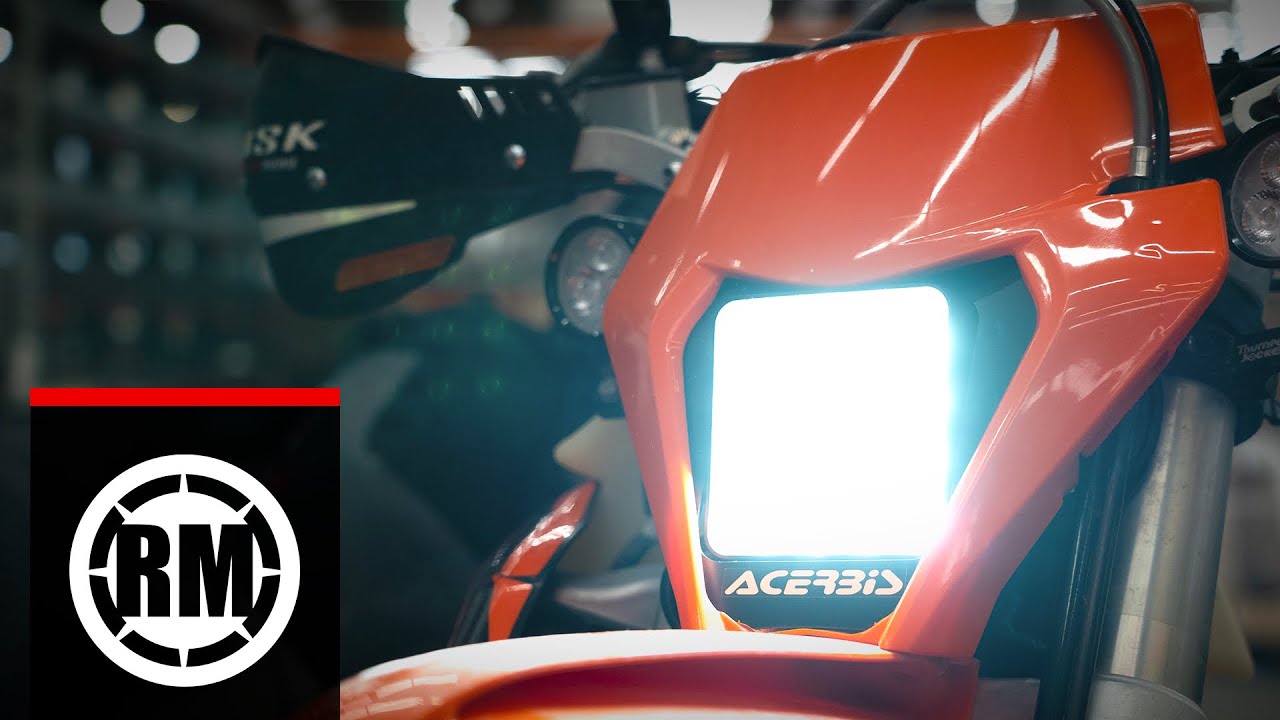 Acerbis LED VSL Motorcycle Headlight for KTM/Husqvarna