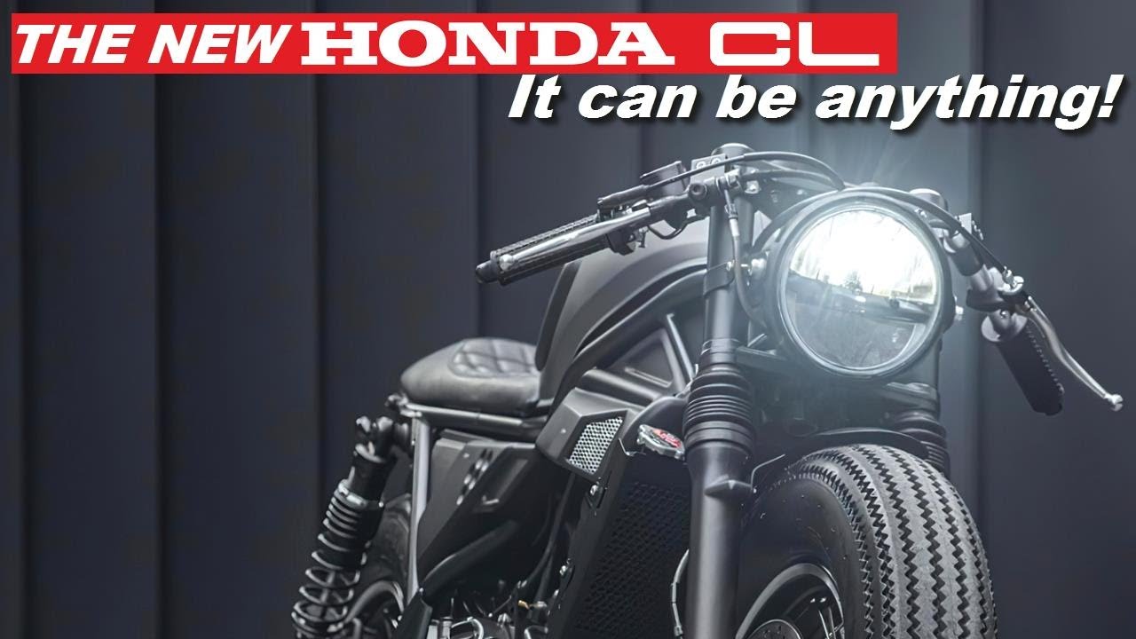 Cafe Racer (новая Honda CL, построенная Eak K-Speed Custom)