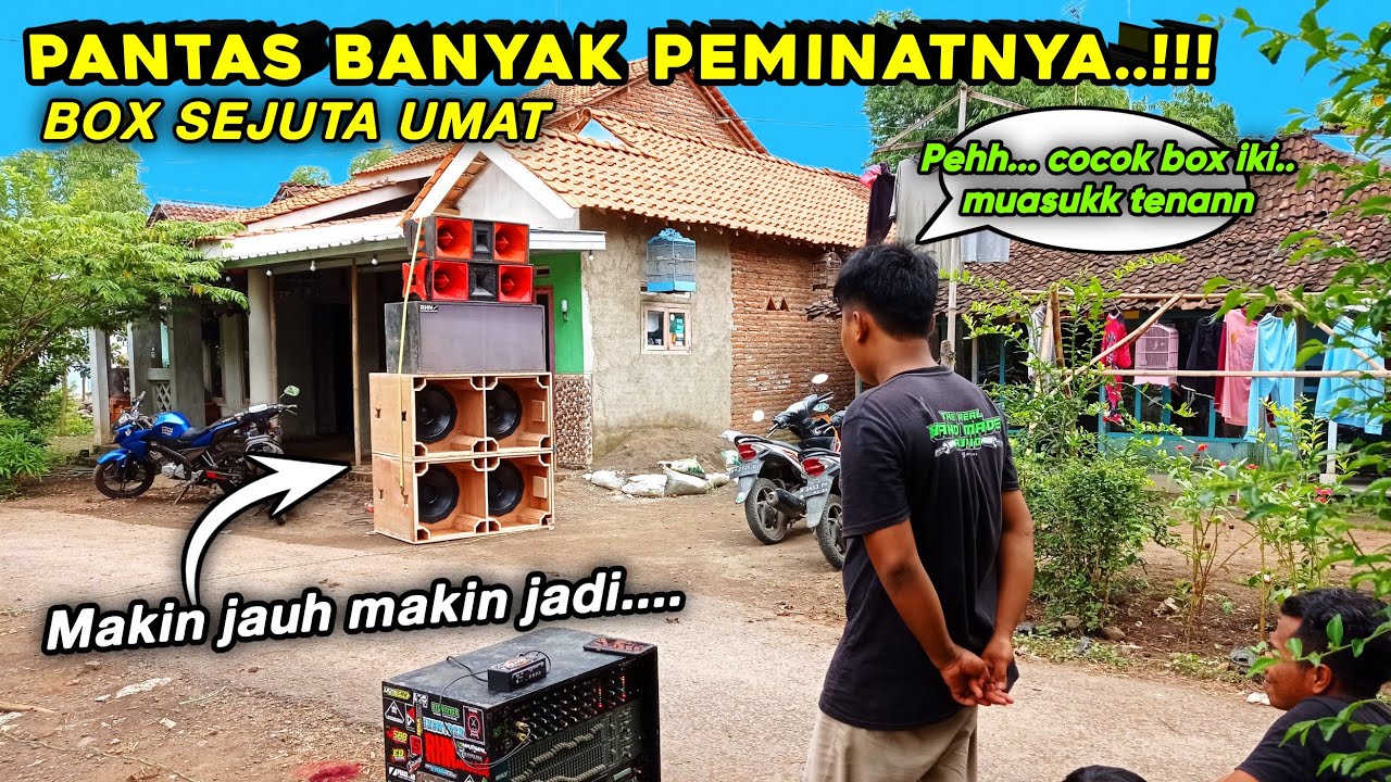 Perdana‼️Terbukti Hentakan Subwoofer Planar 218 bikin sesak ke dada lontaran basnya jauh