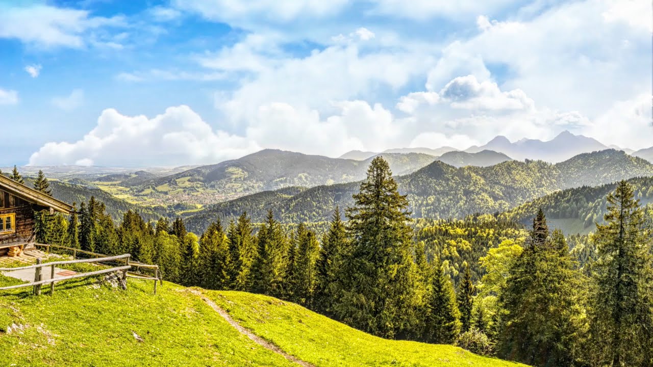 Relaxing Music for Relaxation - Spring in Mountains Cozy Ambience | 5 minutes Coffee Break