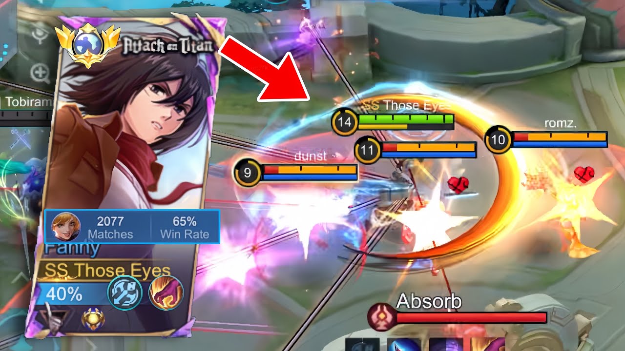 EARLY GAME NIGHTMARE😱 AGGRESSIVE FANNY MADE THEM SURRENDER - MLBB