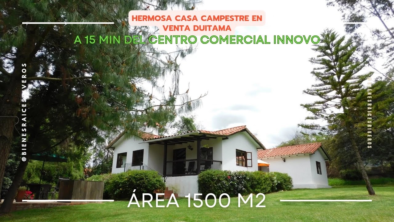 🏡 *HERMOSÍSIMA CASA CAMPESTE DUITAMA A 15 MIN DEL CENTRO COMERCIAL INNOVO*😍