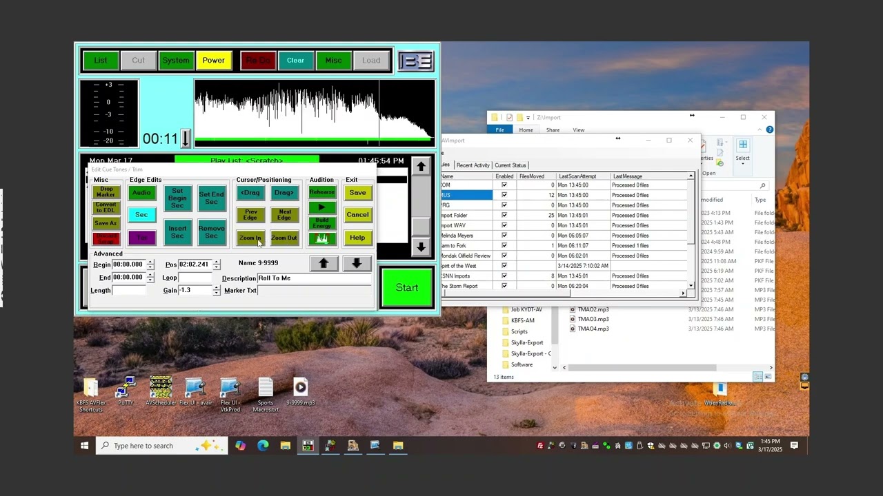 Importing music into Audiovault using AVRPS