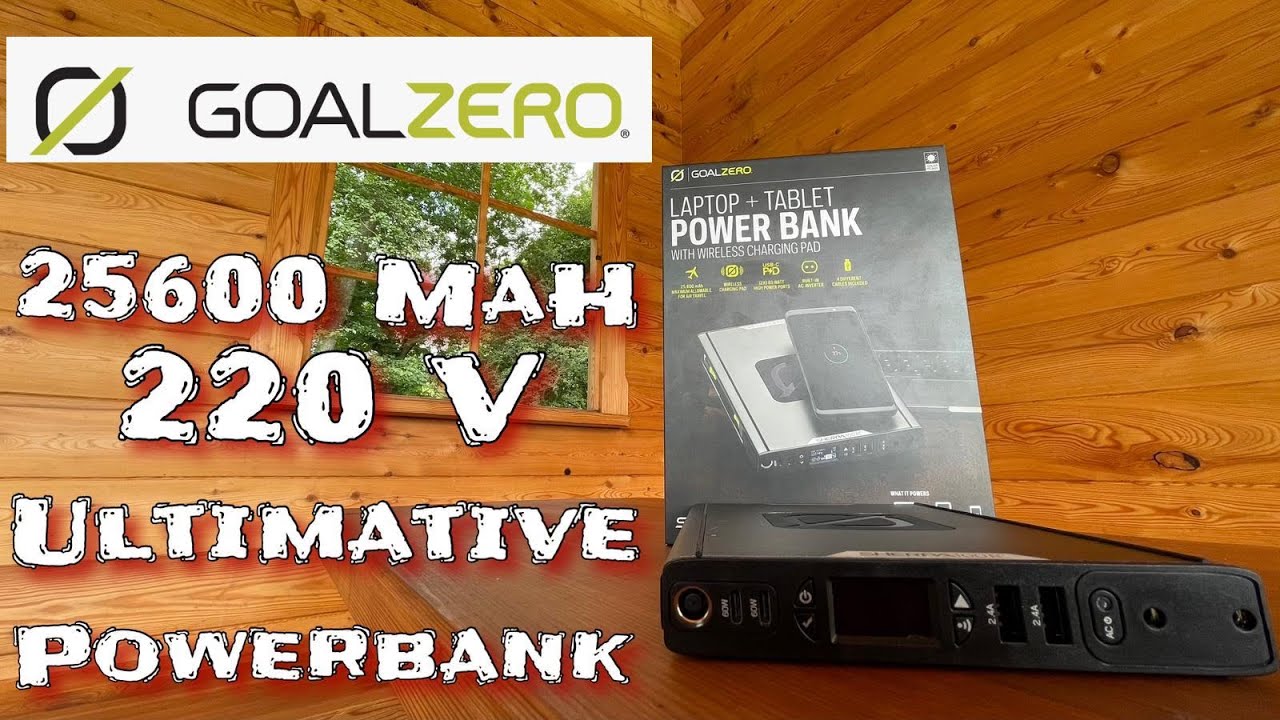 ✅ Upgrade für jede Outdoor Tour Goal Zero Sherpa 100 AC Powerbank Test Review