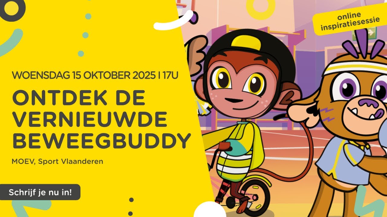 Online inspiratiesessie beweging I Ontdek de vernieuwde Beweegbuddy