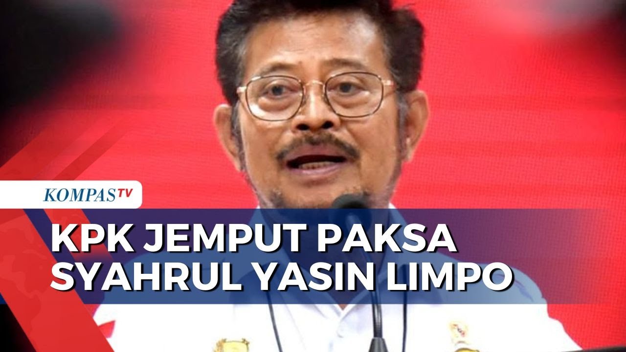 Ini Alasan KPK Jemput Paksa Mantan Mentan Syahrul Yasin Limpo