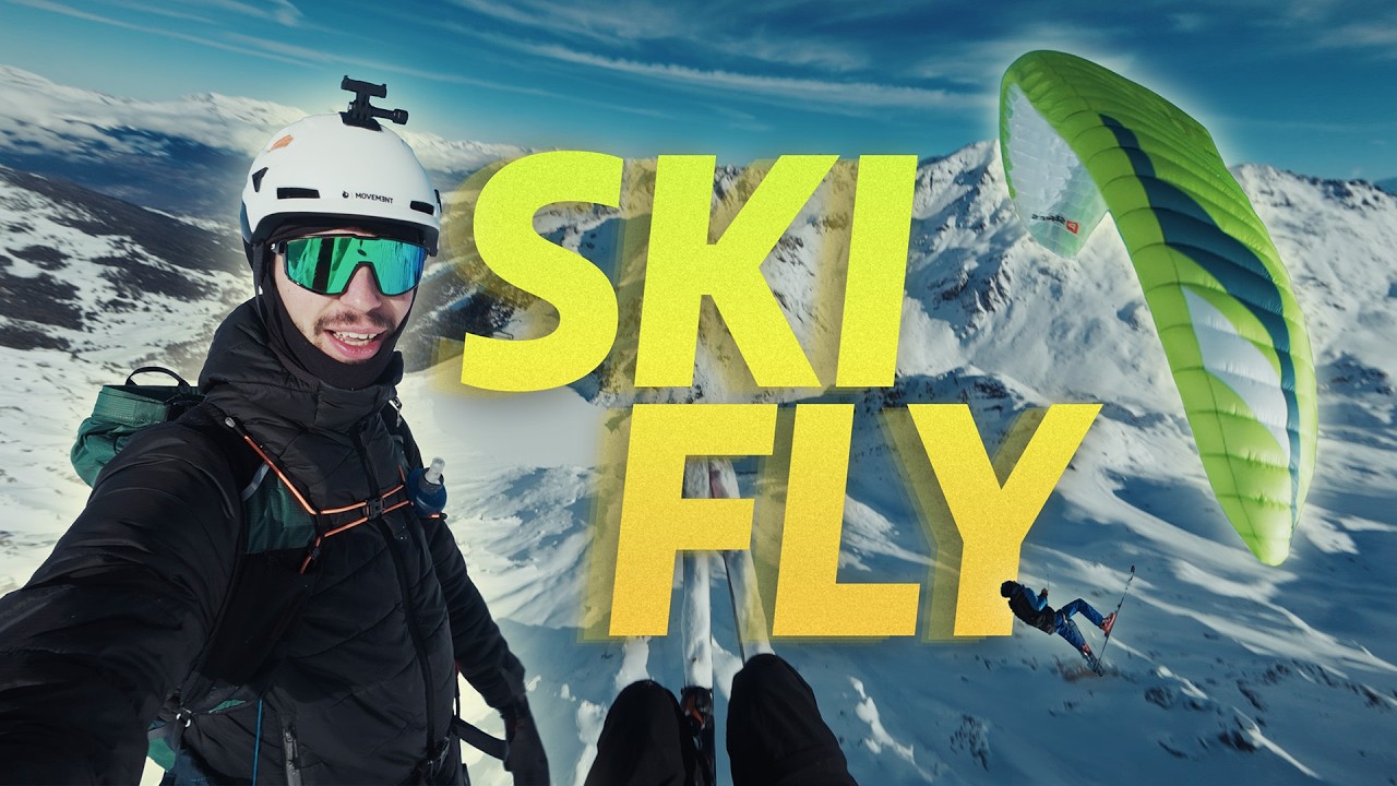 Vlog Hike & Fly - Le vol qui traverse un barrage !