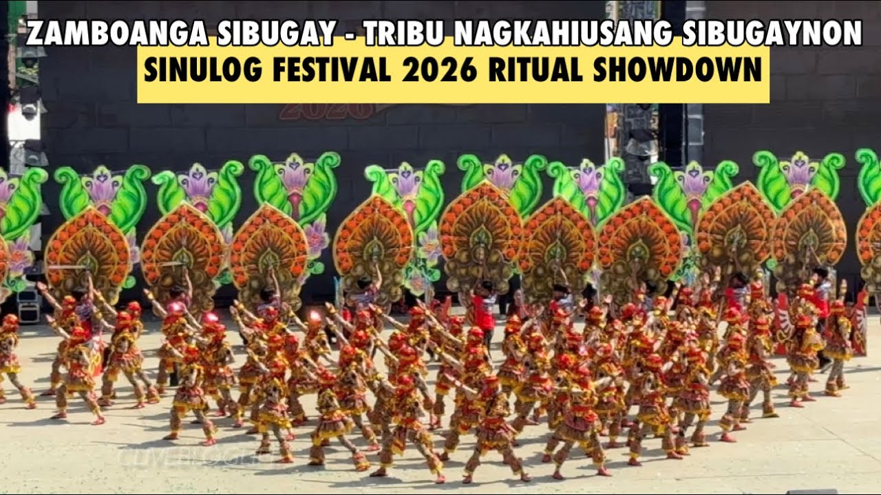ZAMBOANGA SIBUGAY Tribu Nagkahiusang Sibugaynon Sinulog 2026 Ritual Showdown #sinulog2026
