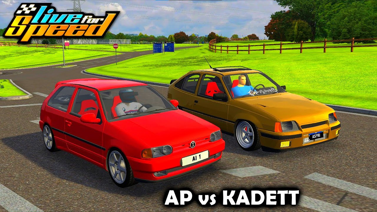 GOL BOLA vs KADETT TURBO no ONLINE do LFS | #gaming