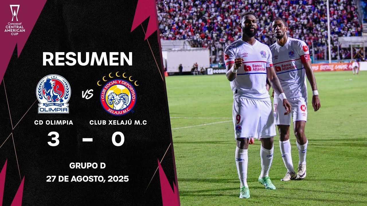 CD Olimpia vs Club Xelaj&uacute; | Copa Centroamericana Concacaf 2025 | Fase de Grupos