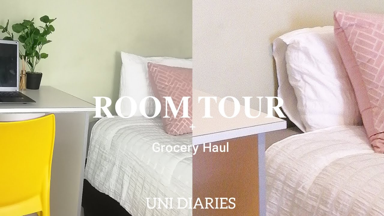 Uni Diaries: Room Tour + Grocery Haul | NWU | South African YouTuber ✨