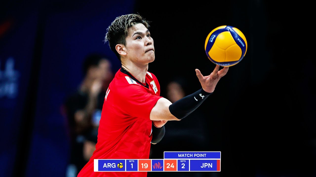 Yuji Nishida DESTROYED Argentina in Volleyball Nations League 2024 !!!