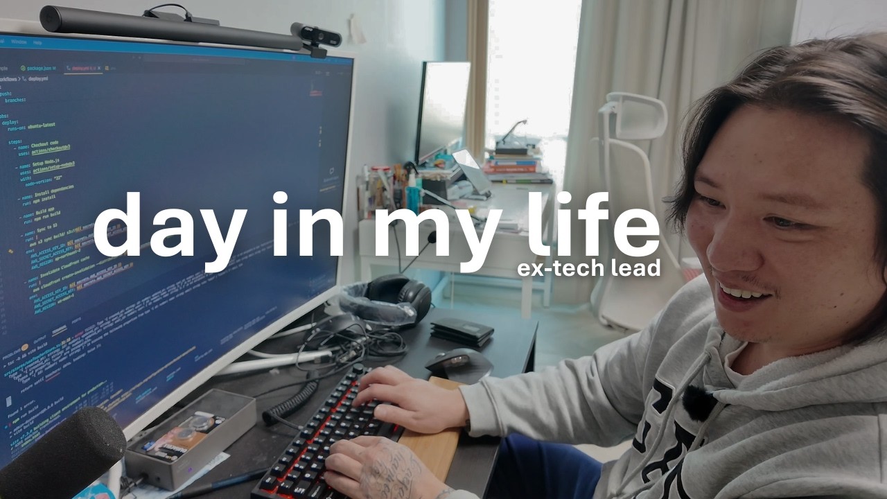 day in the life of a senior software engineer | 4 hour productivity | new app released!