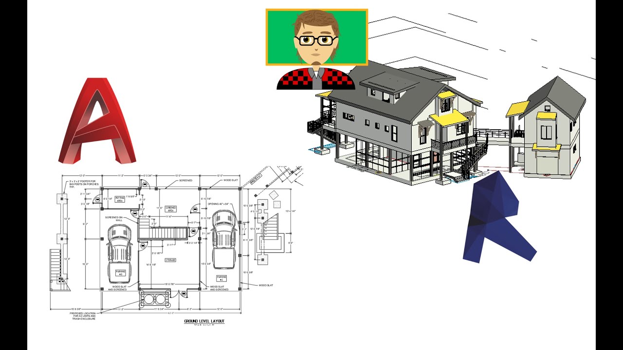 Pasar un archivo dwg 2D a Revit para modelarlo en 3D