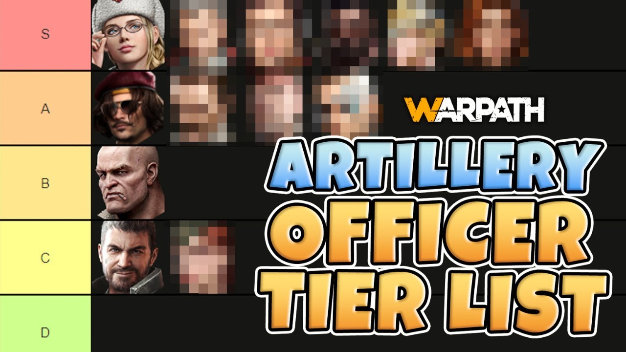 Warpath - Artillery Officer Tier List | (September 2024)