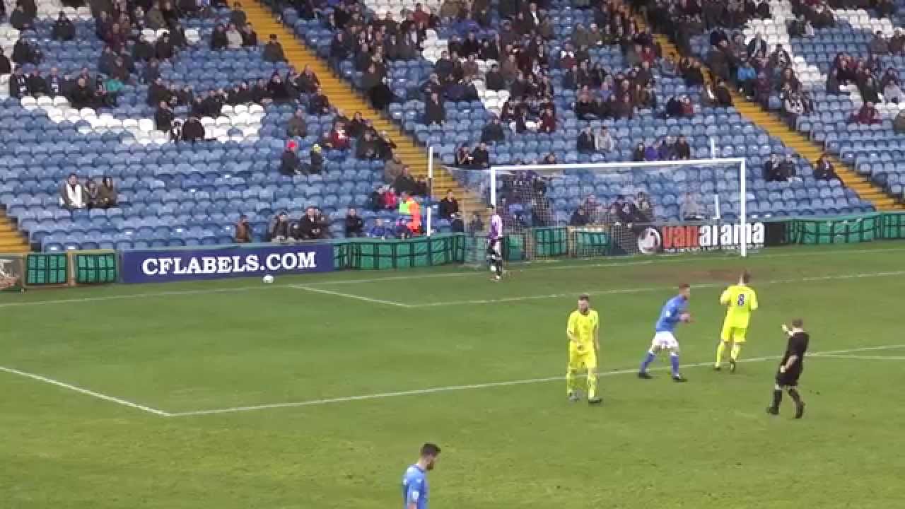 Stockport County Vs Guiseley AFC - Match Highlights 06.12.14