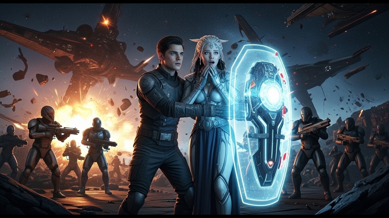 She Was Surrounded by Enemies in a War-Torn Galaxy and I Stood Between Her and Death
