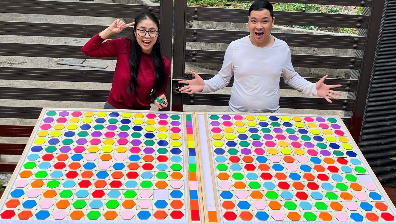Color wheel puzzle very fun and addictive