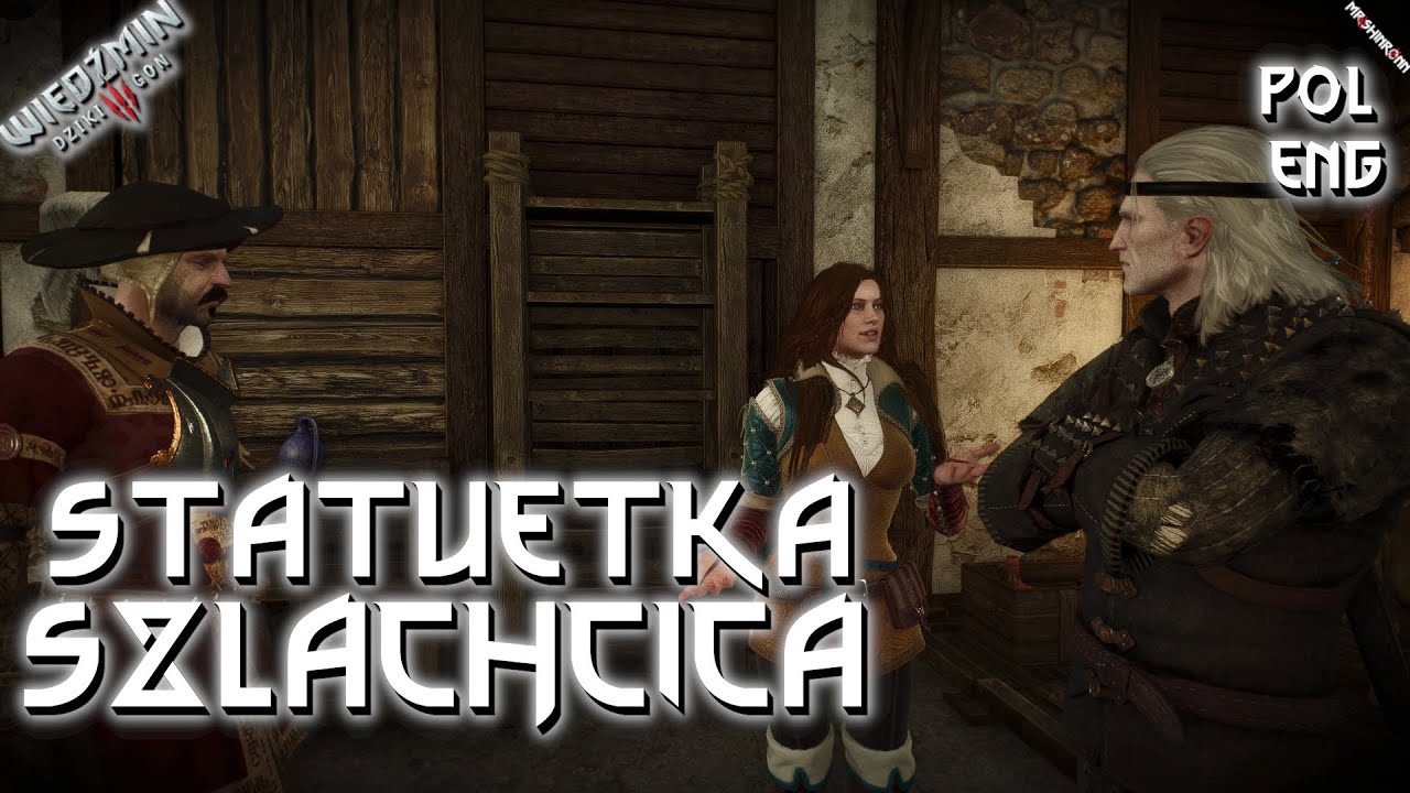 🗡Wiedźmin 3 Dziki Gon: Zadania poboczne【Statuetka szlachcica】【The Nobleman Statuette】【4K VIDEO】