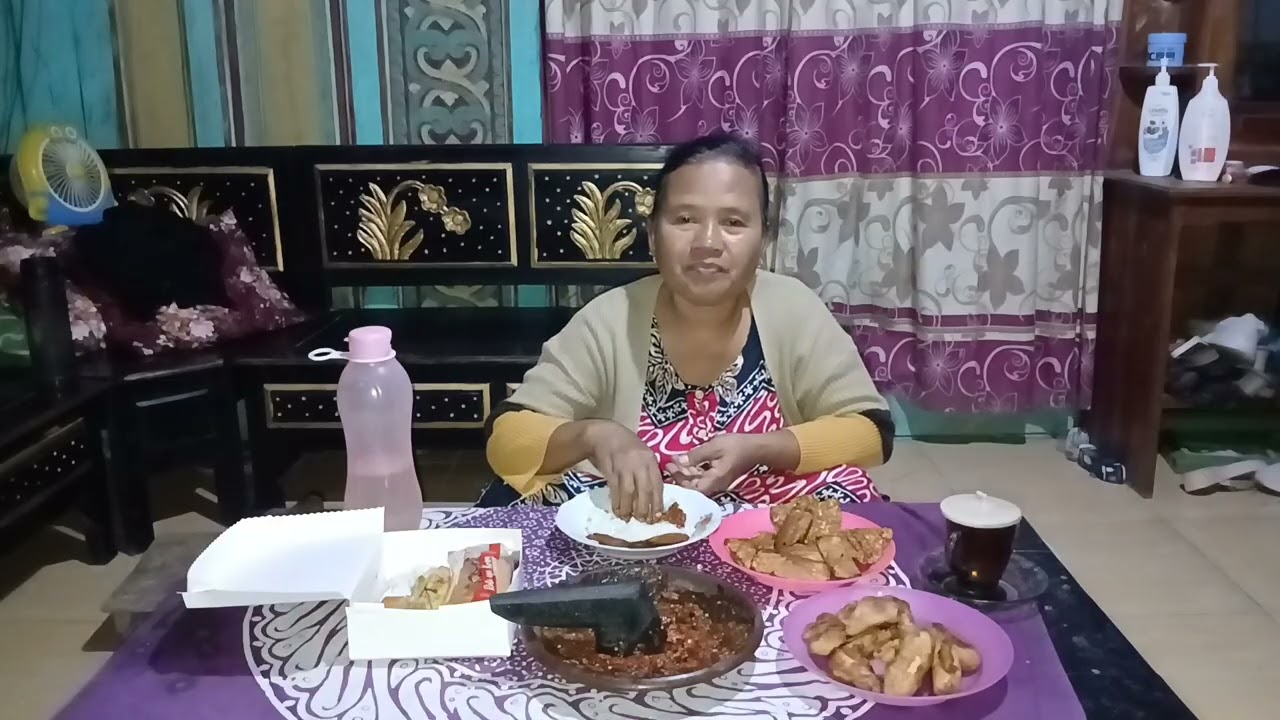 SAHUR KALI INI DENGAN SAMBEL TOMAT TEMPE GEMBUS