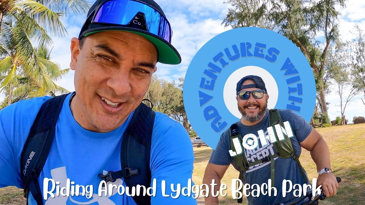 Adventures With John, Riding Around Lydgate Beach Park