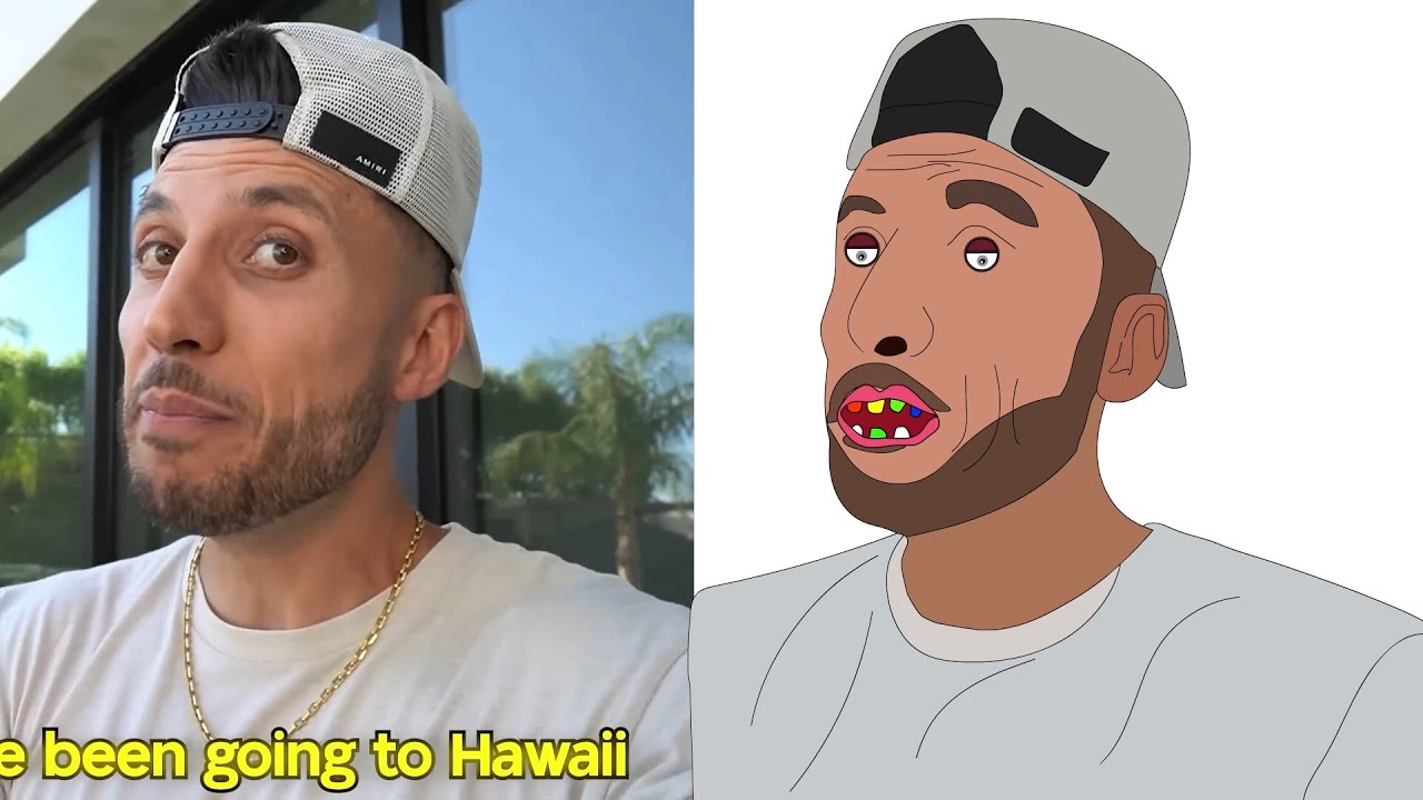 We’re Moving to Hawaii  emotional FUNNY DRAWING MEME