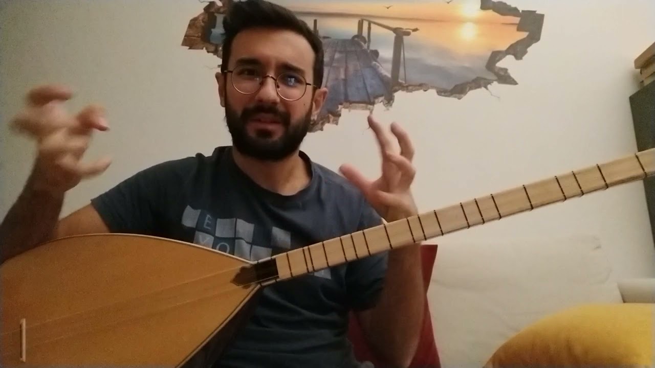 Sevda Yüklü Kervanlar Solfejli Bağlama Dersi 