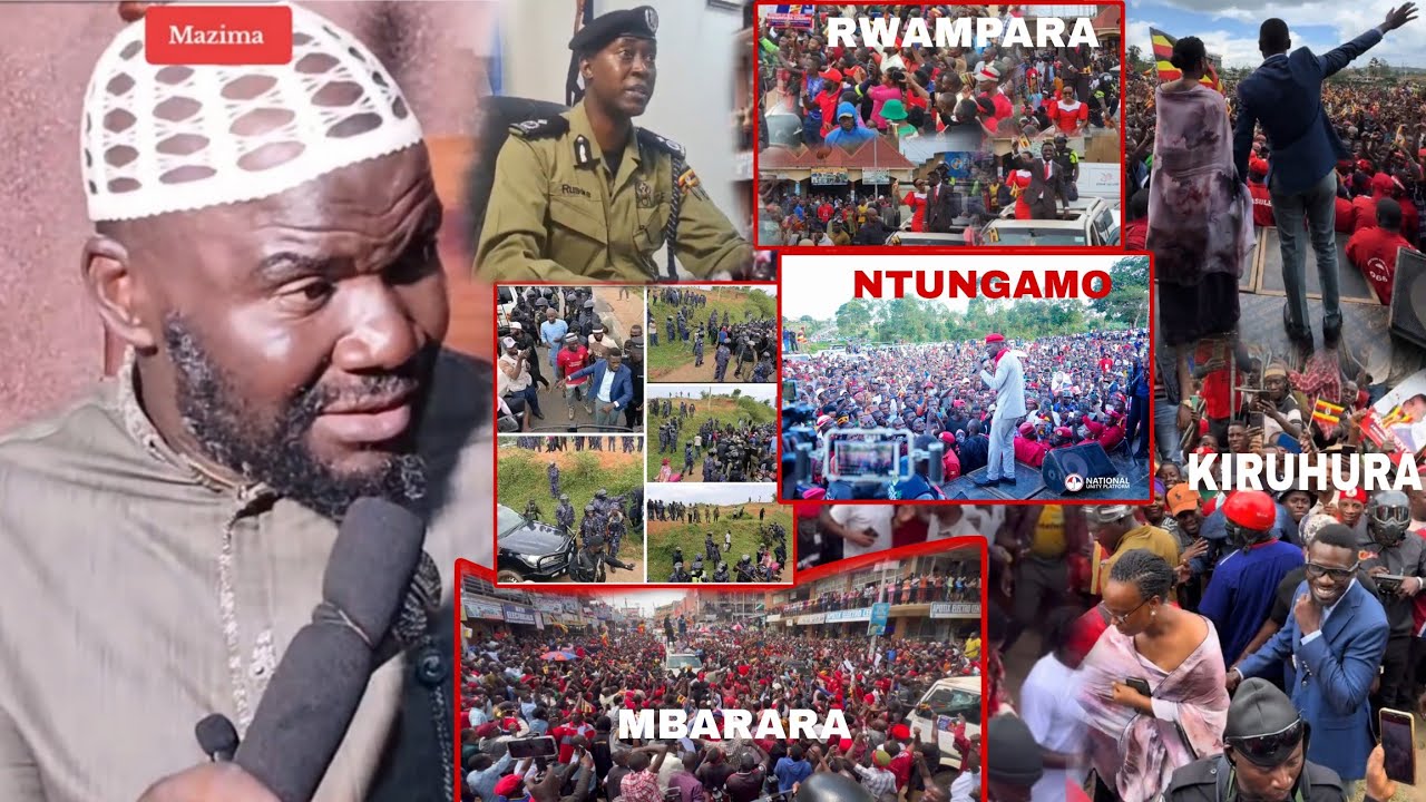 Sheikh Kiti Okwatibwa Agamba Ekijja Kijje. Atendereze Amanyi Ga Bobi Wine mu Ankore. Atabukide Polis