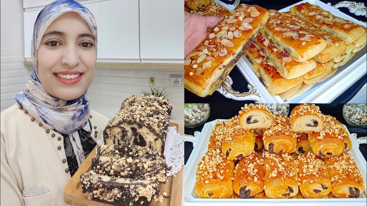 وصفات زاهية و باهية يا لالة بعجينة واحدة بتي بان و بان سويس كيكة ببيضة واحدة  مع شوربة الخضر طوب