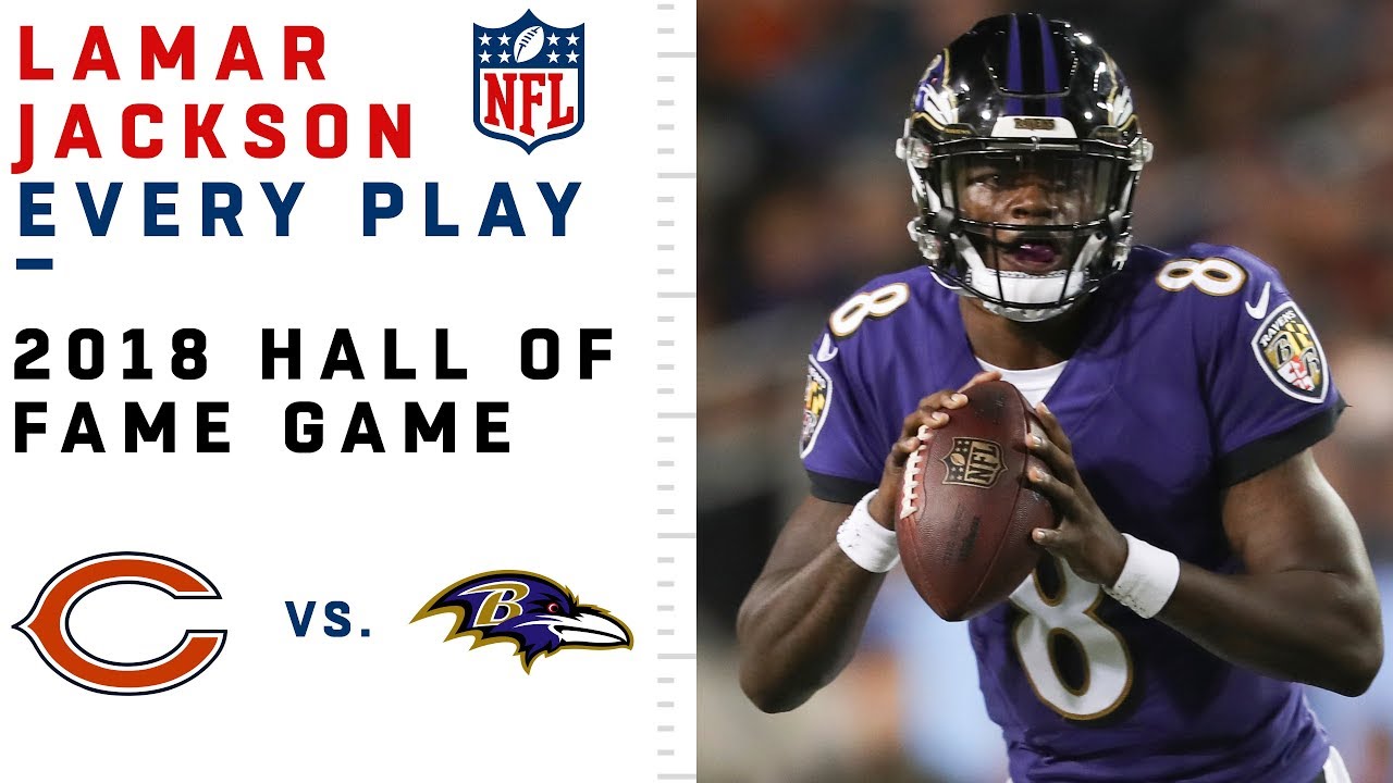 Every Lamar Jackson Play in NFL Debut | Bears vs. Ravens | NFL Highlights