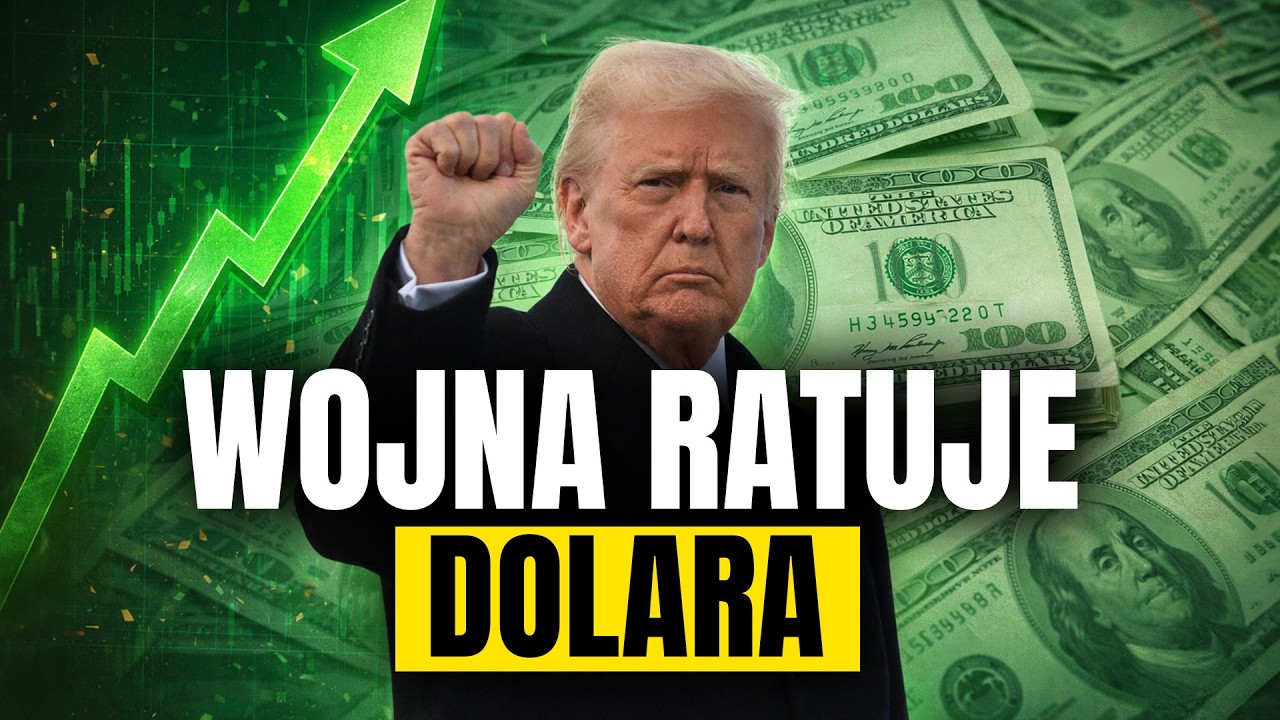 DOLAR: Wojna to dla niego TRAMPOLINA. Oto dlaczego. Nowe prognozy dla USD