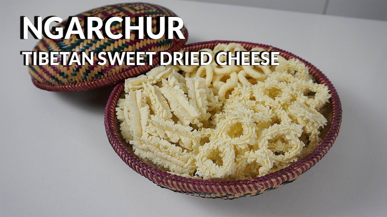 Ngarchur - Tibetan Sweet Dried Cheese for Losar