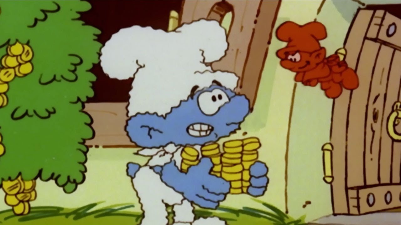 Smurfarna och pengaträdet • Smurfarna