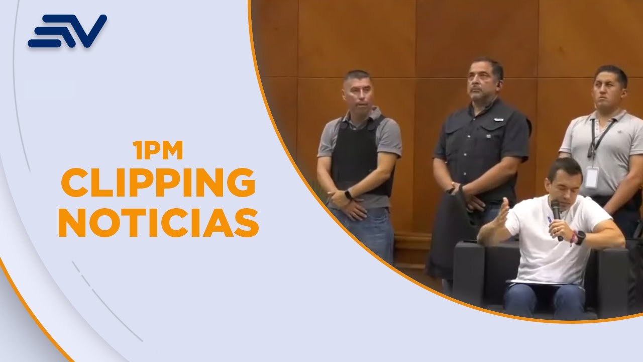 Los candidatos a la presidencia de Ecuador refuerzan sus campañas | Televistazo | Ecuavisa