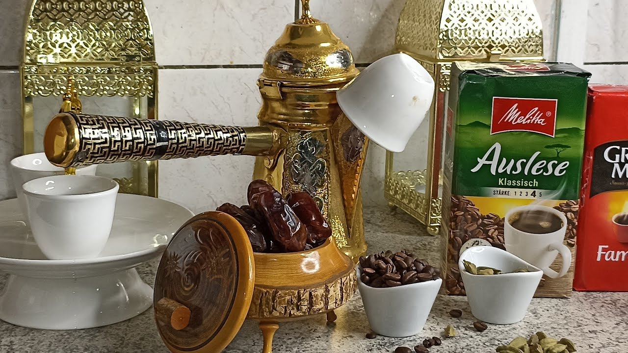 القهوة المرة للأعياد والمناسبات سهلة وسريعة التحضير @eamalcham