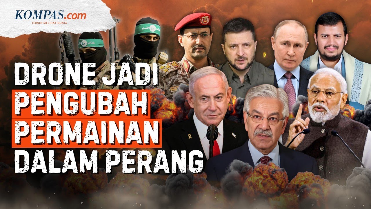 Era Perang Drone: Israel Vs Hamas, Houthi Vs Israel, India Vs Pakistan, dan Rusia Vs Ukraina