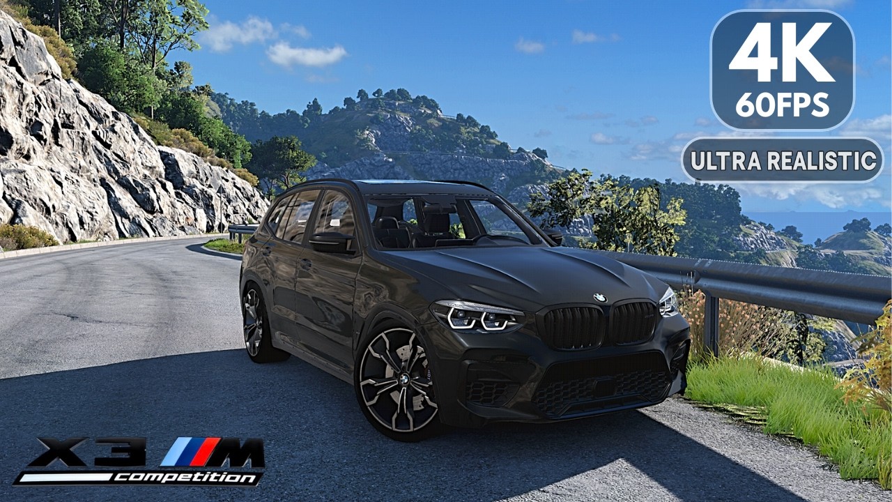 POV BMW X3M Competition PUSHING LIMITS ON WINDING ROADS