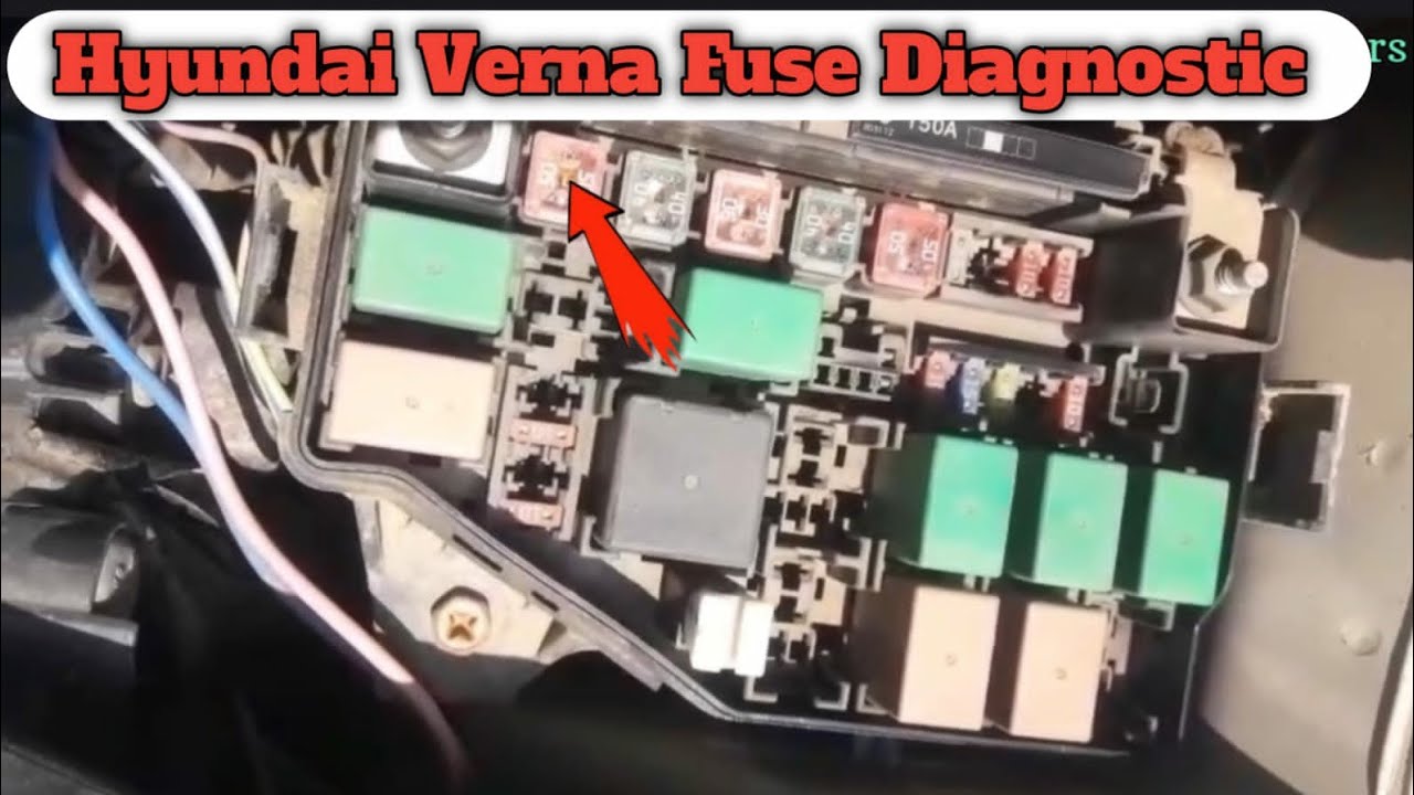 Hyundai verna fuse and relay Information #fuse #relay# sating fuse 🛠🛠🛠
