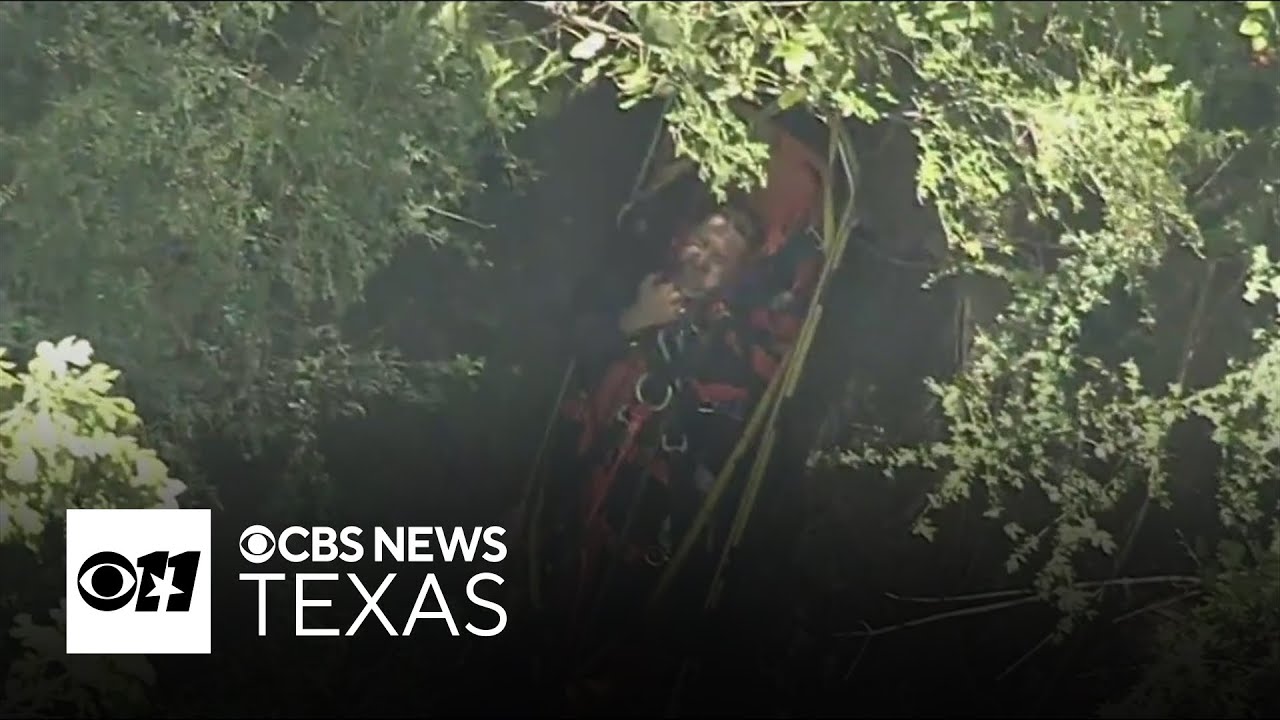 Man rescued from Dallas ravine after falling off tractor