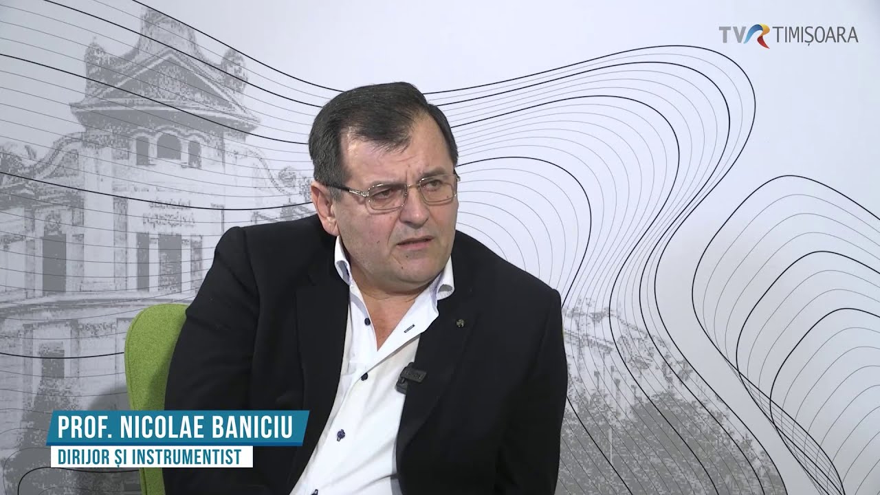 Nicolae Baniciu formează tineri instrumentiști și soliști vocali #IntalniriEsentiale @TVRTM