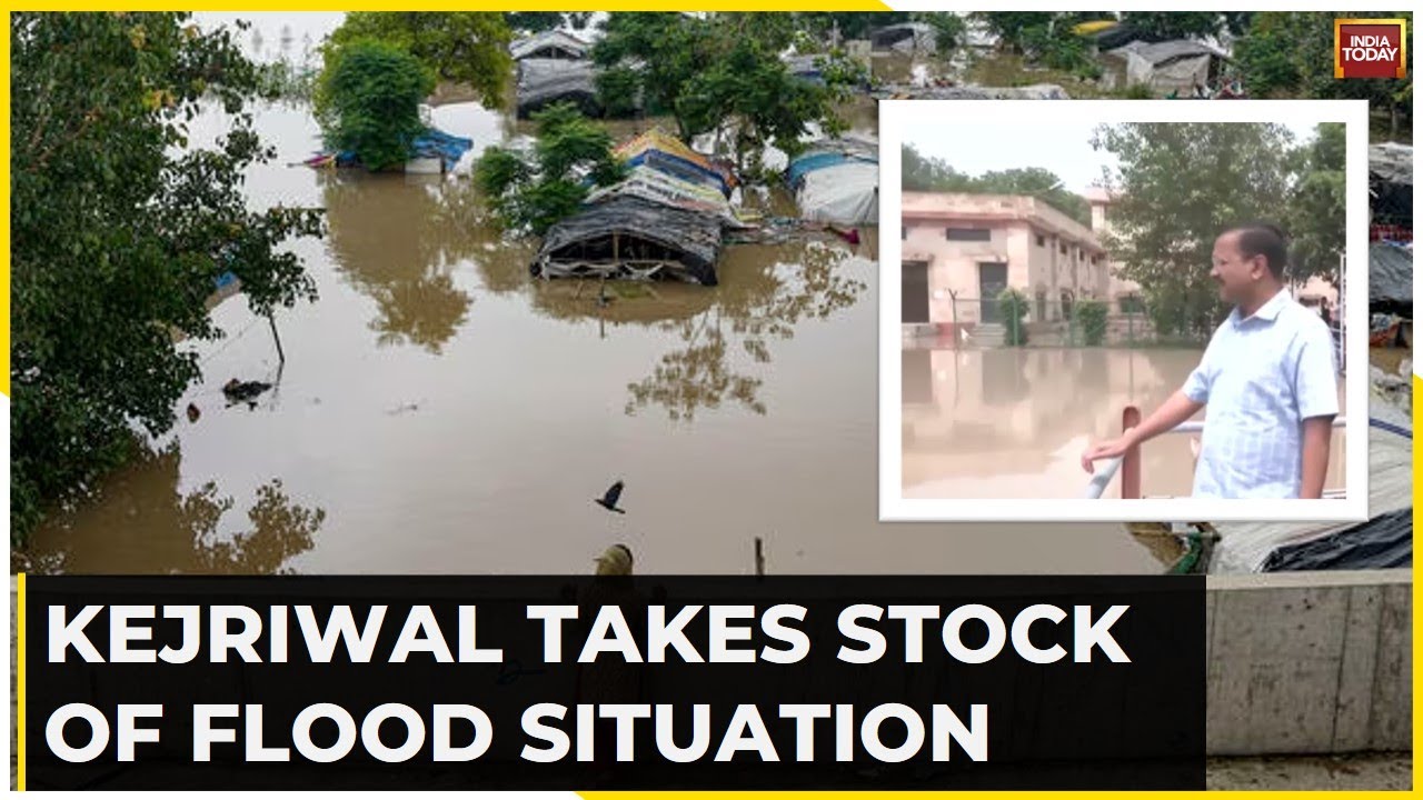 Delhi Floods: Kejriwal Takes Stock Of Flood Situation, Seeks Help Of Army & NDRF For Flood Mayhem