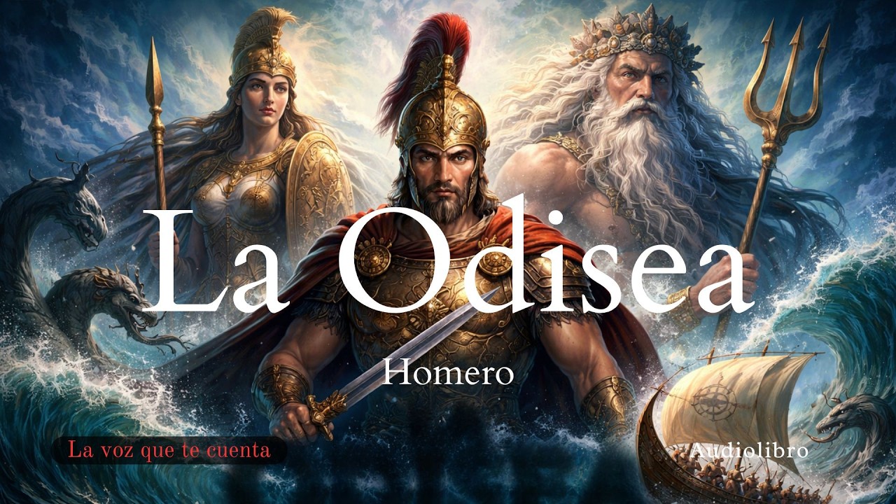 La Odisea &mdash; Homero | Audiolibro completo en espa&ntilde;ol | Voz humana real
