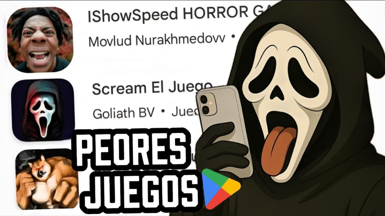 Probé los PEORES JUEGOS de TERROR de la PLAY STORE