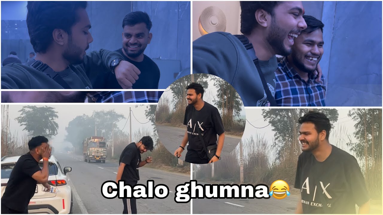 Chalo ghumna 😂 use headphones 🎧 