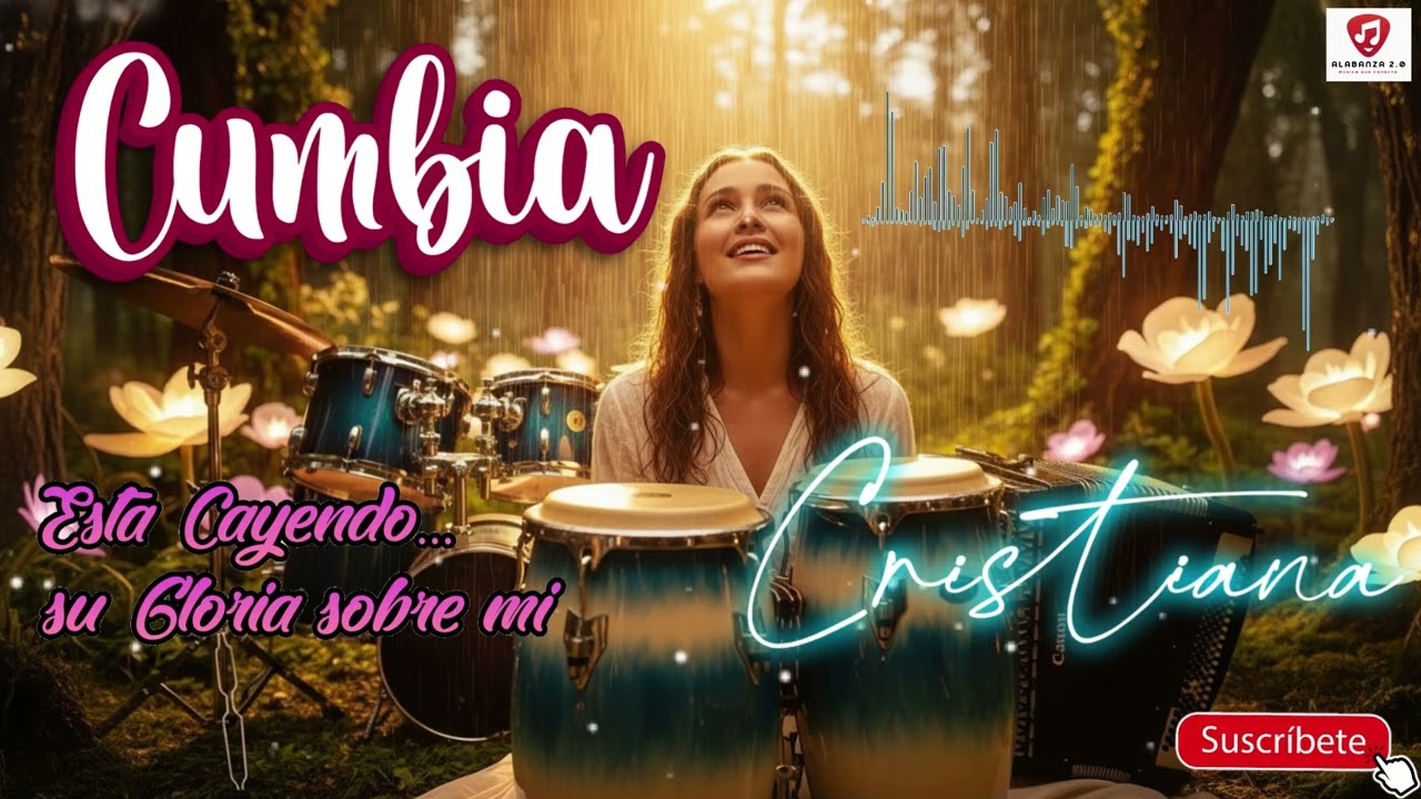 Cumbia Cristiana 2025 | Está Cayendo | Ritmo, Fe y Marimba para Adorar