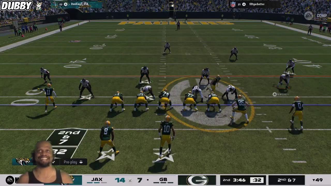 #1 Jaguars streamer in the world! Rank grind! Only streamer runs 20+ plays! Positive vibes only!